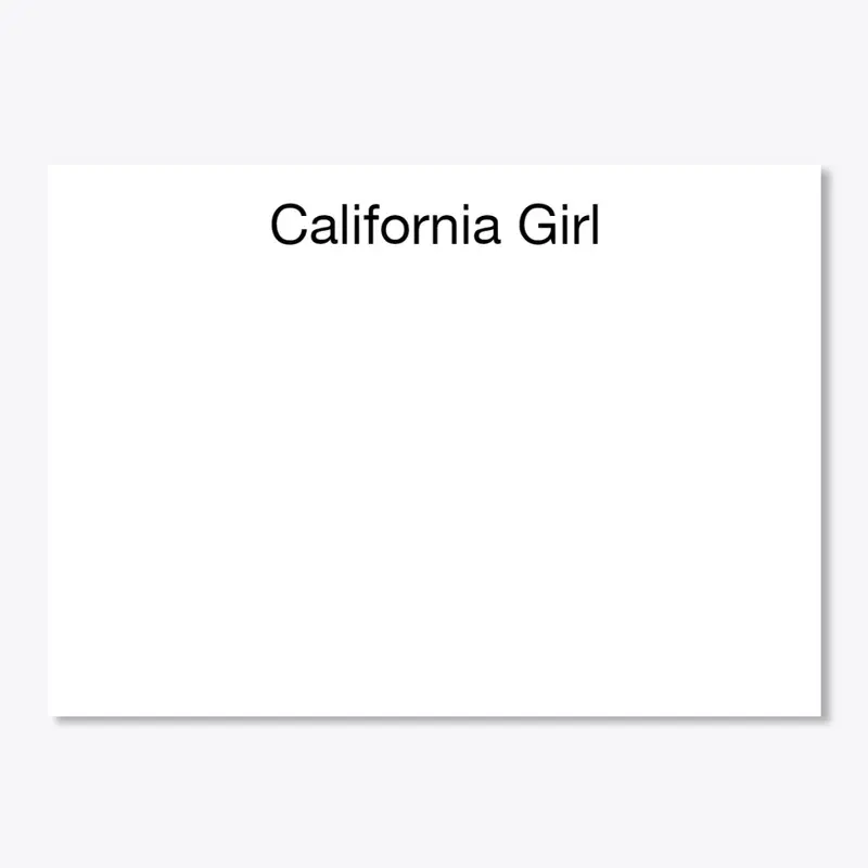 California Girl